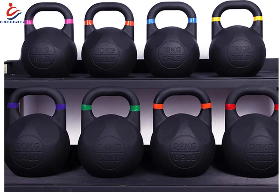 Competition Kettlebell For Crossift/black Cast Iron Kettlebell Buy Black Painted Kettlebell