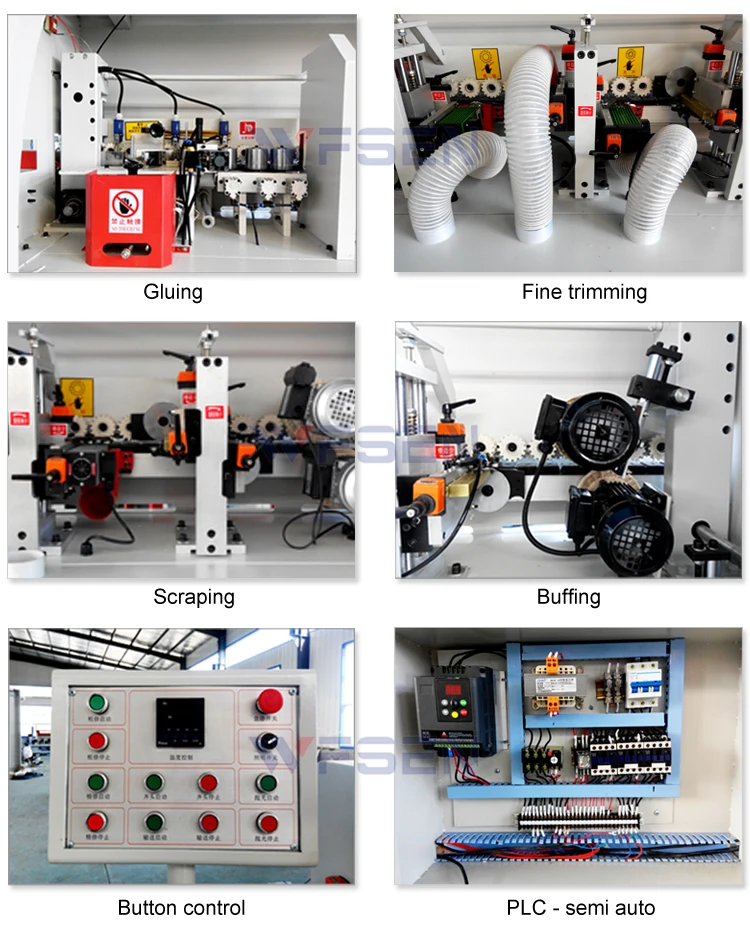 MF330B high quality China semi automatic handheld portable edge bander