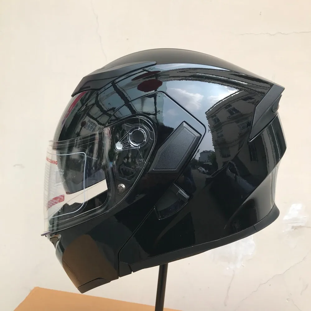 Ilm Motorcycle Helmets Modular Flip Up Double Visors Helmet Full Face
