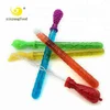 Cartoon fruit shape toy blowing bubbles water colorful soap bubble