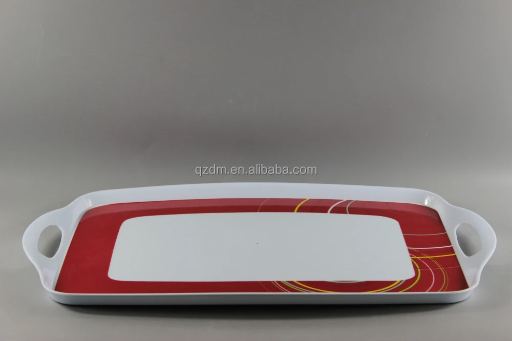 Large Melamine Serving Trays 19 Inch