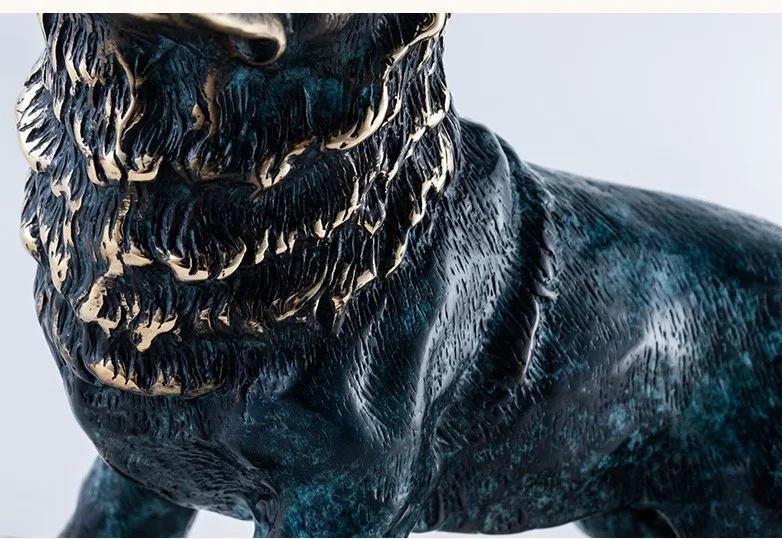 Factory Custom Copper Crafts Dog Sculpture Metal Dog Statues For Home Decor Buy Copper Dog