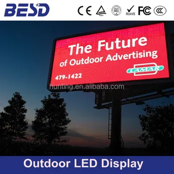 large outdoor led signs