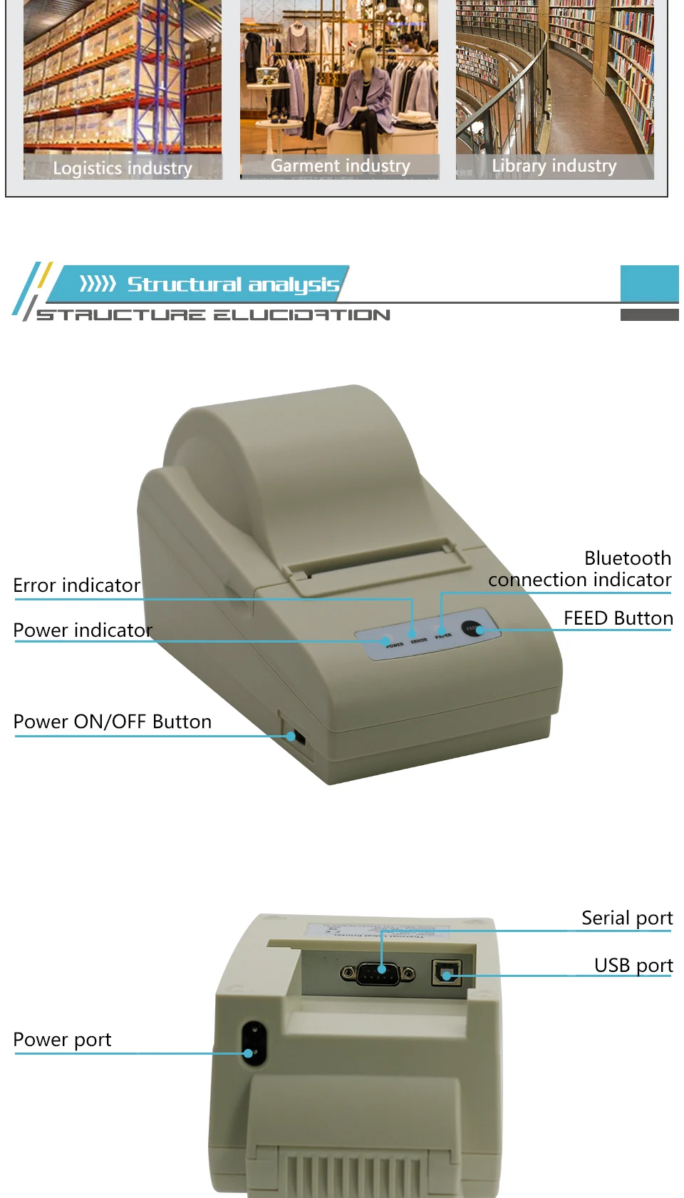 2 inch label printer