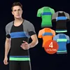 New Arrival Men Compression Short Sleeves T-Shirt Quick Dry Sports Wear Ultra Thin for Exercise