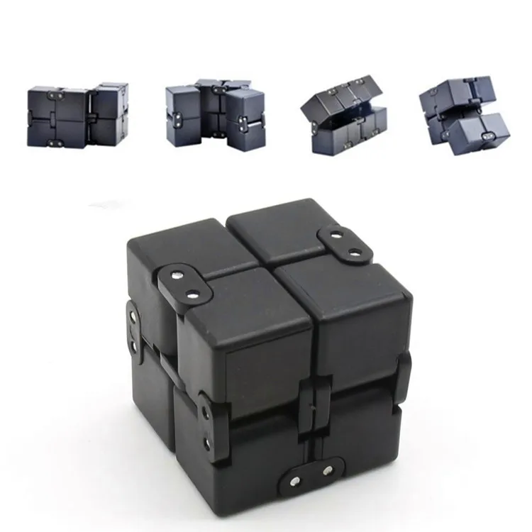 infinity cube black