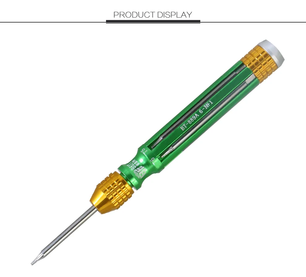 7 in 1 BST-899A High Quality Precision Screwdriver Phone Repair Tool 2.5mm Hex Nut Screw Driver for iPhone 5 6 6s Plus 7 8 X