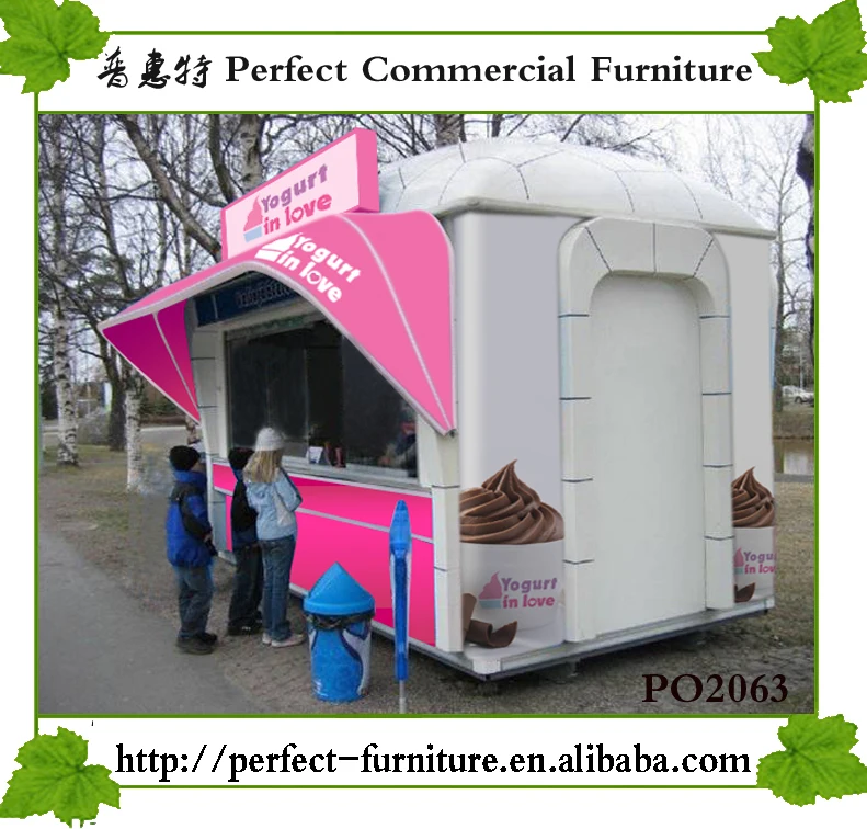 2017 Outdoor Food Kiosk Design Frozen Yogurt Kiosk Food Booth Machines Buy Commercial Frozen