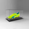 Transparent acrylic football shoe display box football boots Collection box for soccer fans