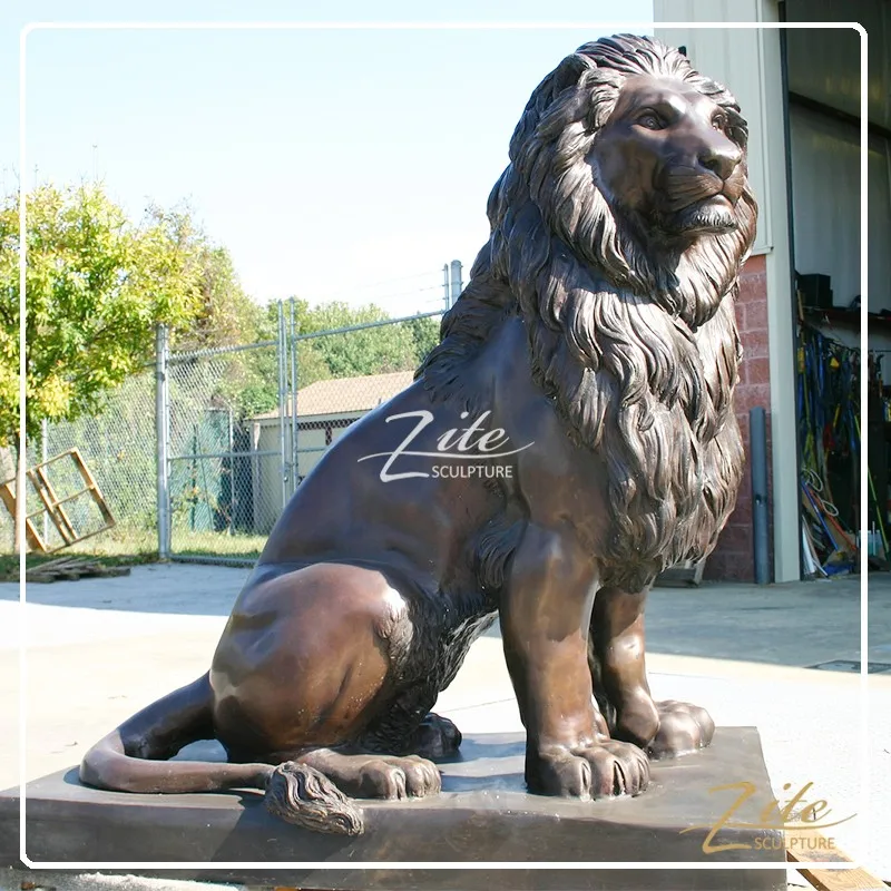 High Quality Life Size Bronze Lion Statues Buy Life Size Bronze Lion
