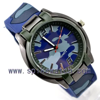unisex fashion silicone rubber sport watches