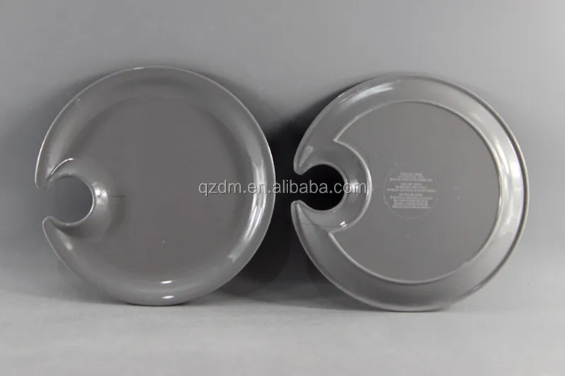 Round Shape Melamine Cocktail Plate