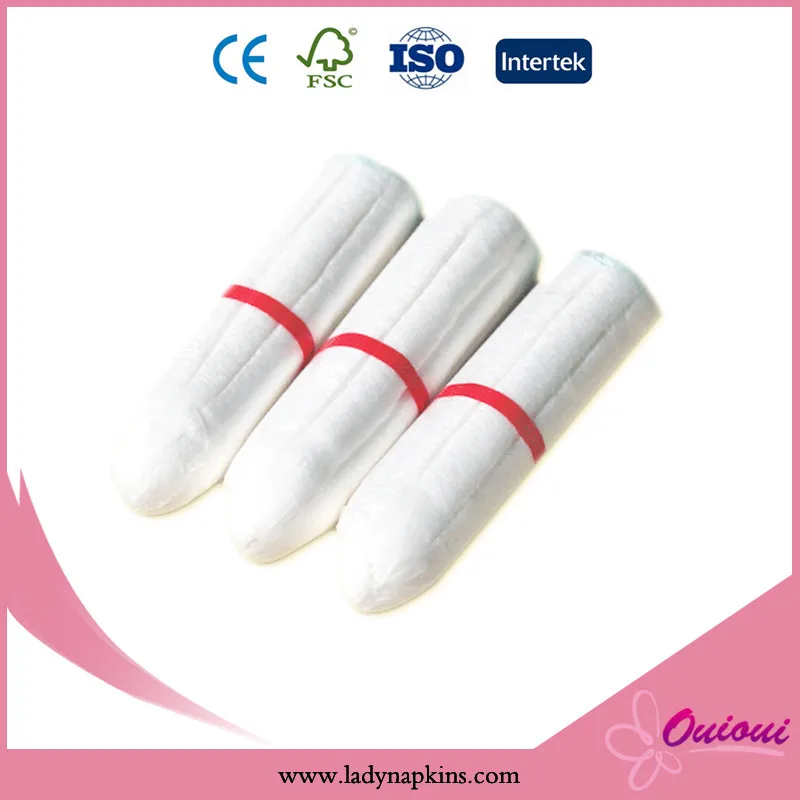 Disposable wholesale organic 100 cotton medical digital mini tampons
