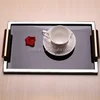 silver plated rectangular tray serving tray with handles stainless steel serving tray decorative