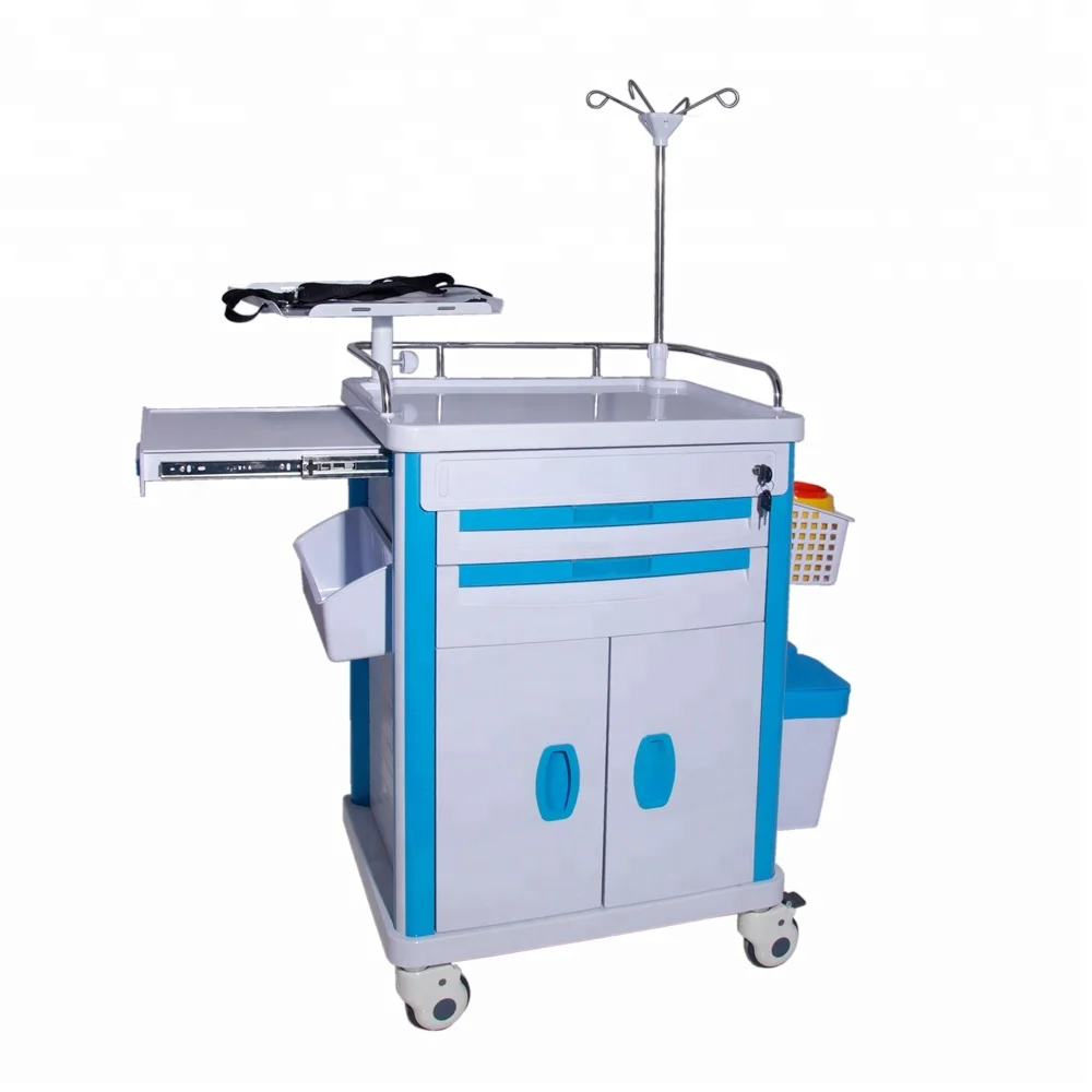 Muebles De Hospital Abs De Emergencia Drogas Box De Parada Carrito