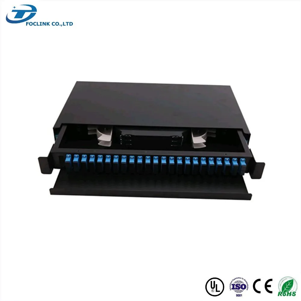 24 port slidable ODF with SC adapter7