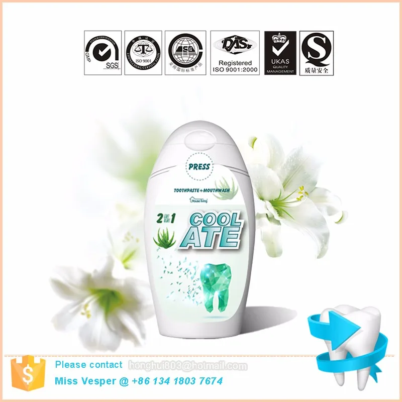 All Branded Gel & Non Gel Herbal Liquid Toothpaste And Mouthwash Oem