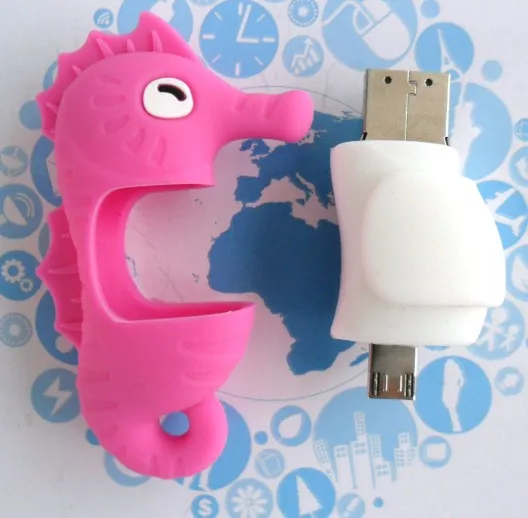 2016 newest product custom mini Cartoon shape OTG USB flash drive with custom logo - ANKUX.COM