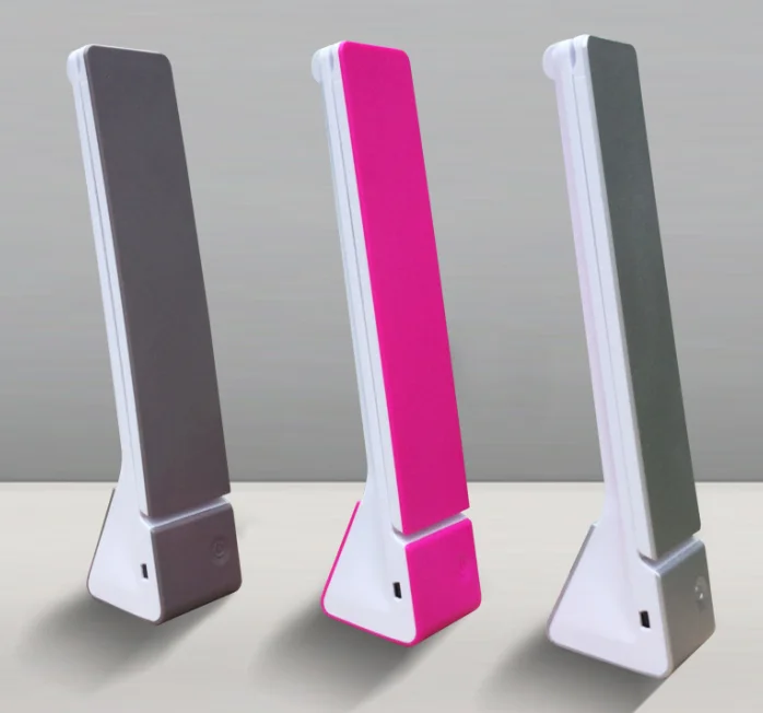 Foldable Cordless LED Table lamp 3 levels lights adjustable  reading Lamp