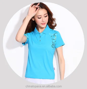 womens cotton polos