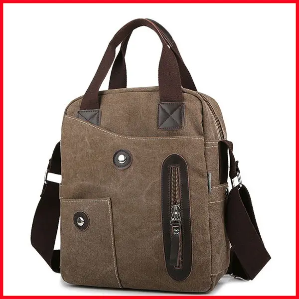 2013 High Quality Fashion Design Multifunction Canvas Messenger Bags ...