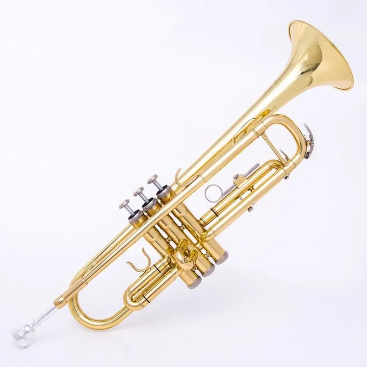 Brasswind Musical Instrument Bb Key Trumpet Student Level Trumpet For