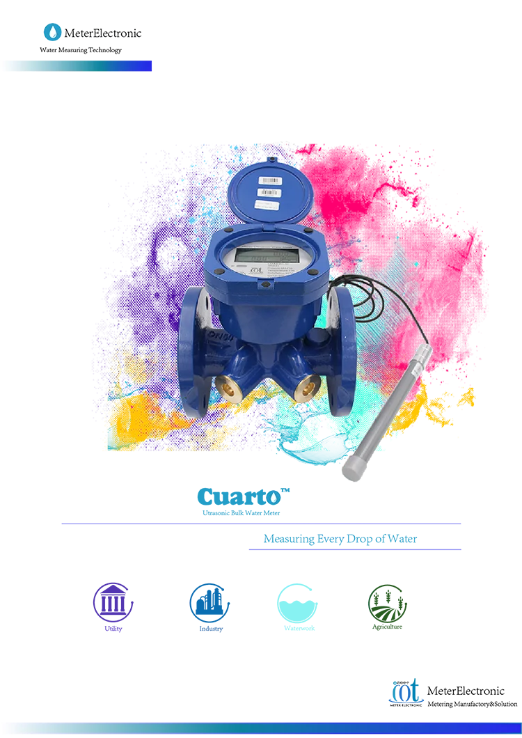 Macro Bulk Ultrasonic Water flow Meter With Lora communication - ANKUX.COM