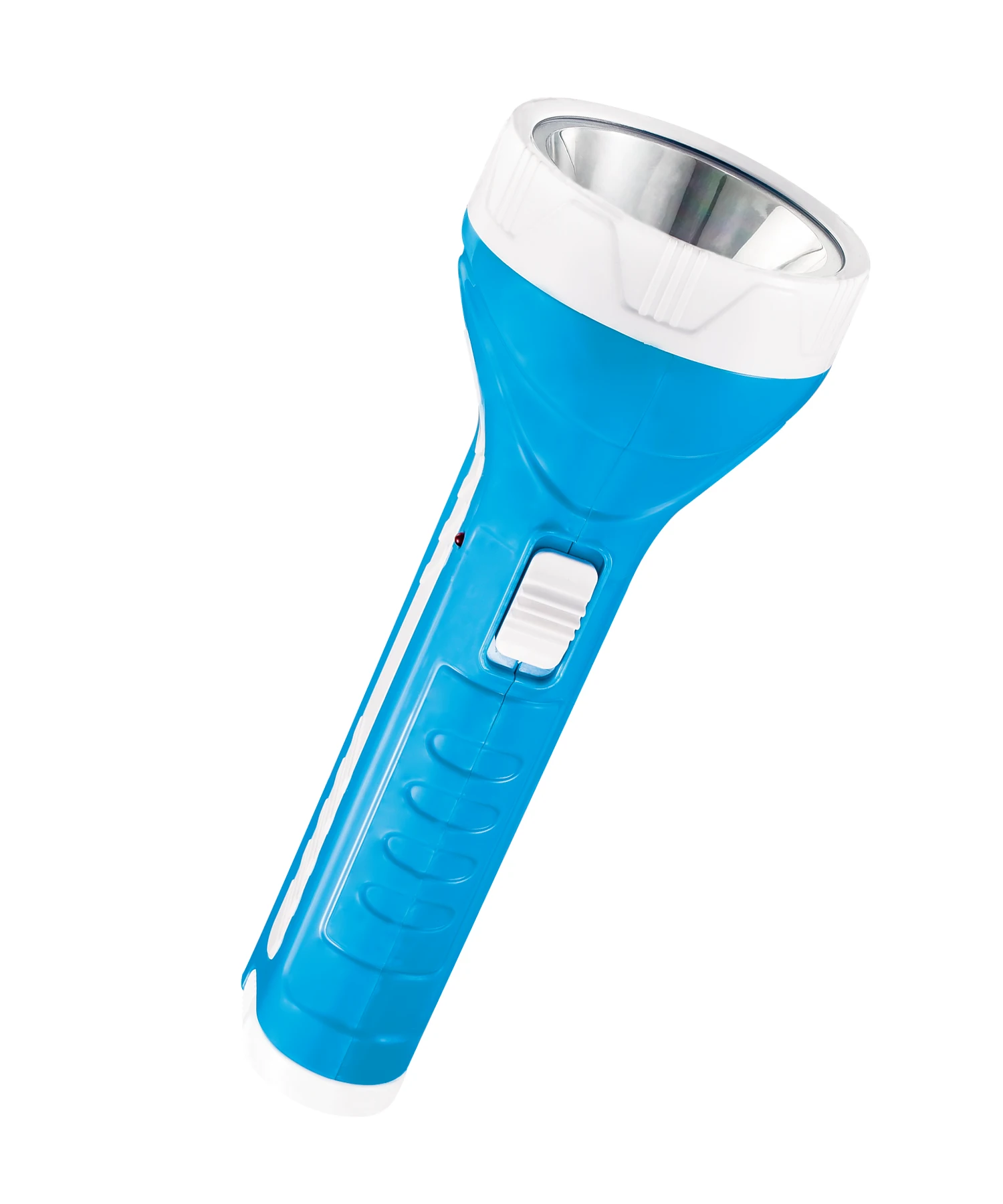 9 Led Plastic Lighter Flashlight With Dp Brand Rechargeable Battery