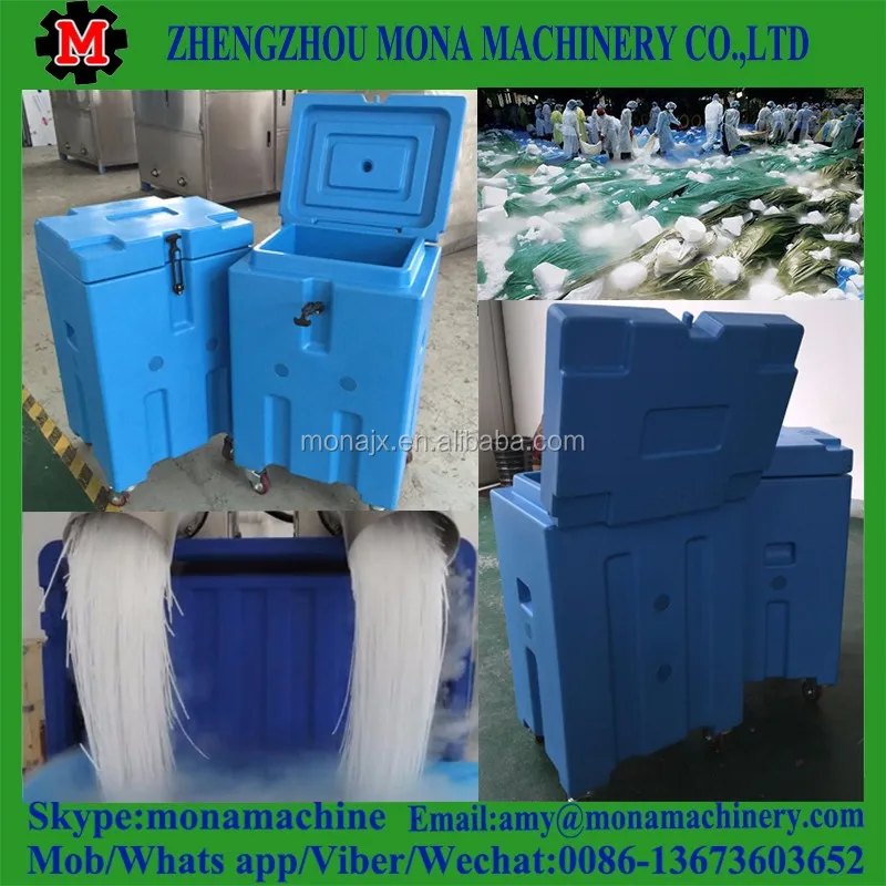 Dry Ice Box With Wheels Blue Block Dry Ice Transport Box With Wheels Less Volatile Buy Dry Ice