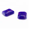 As good as ethiopian opal but low price Blue fire rectangle impregnation synthetic cabochon opals