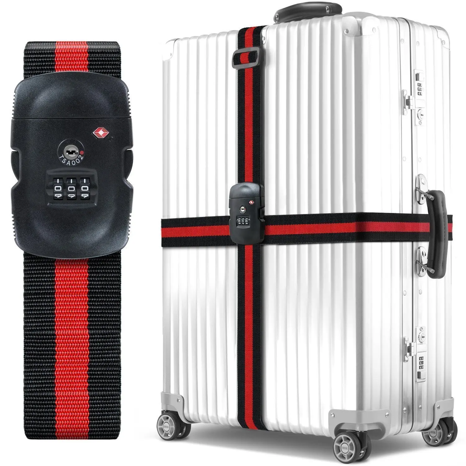 tsa approved luggage straps