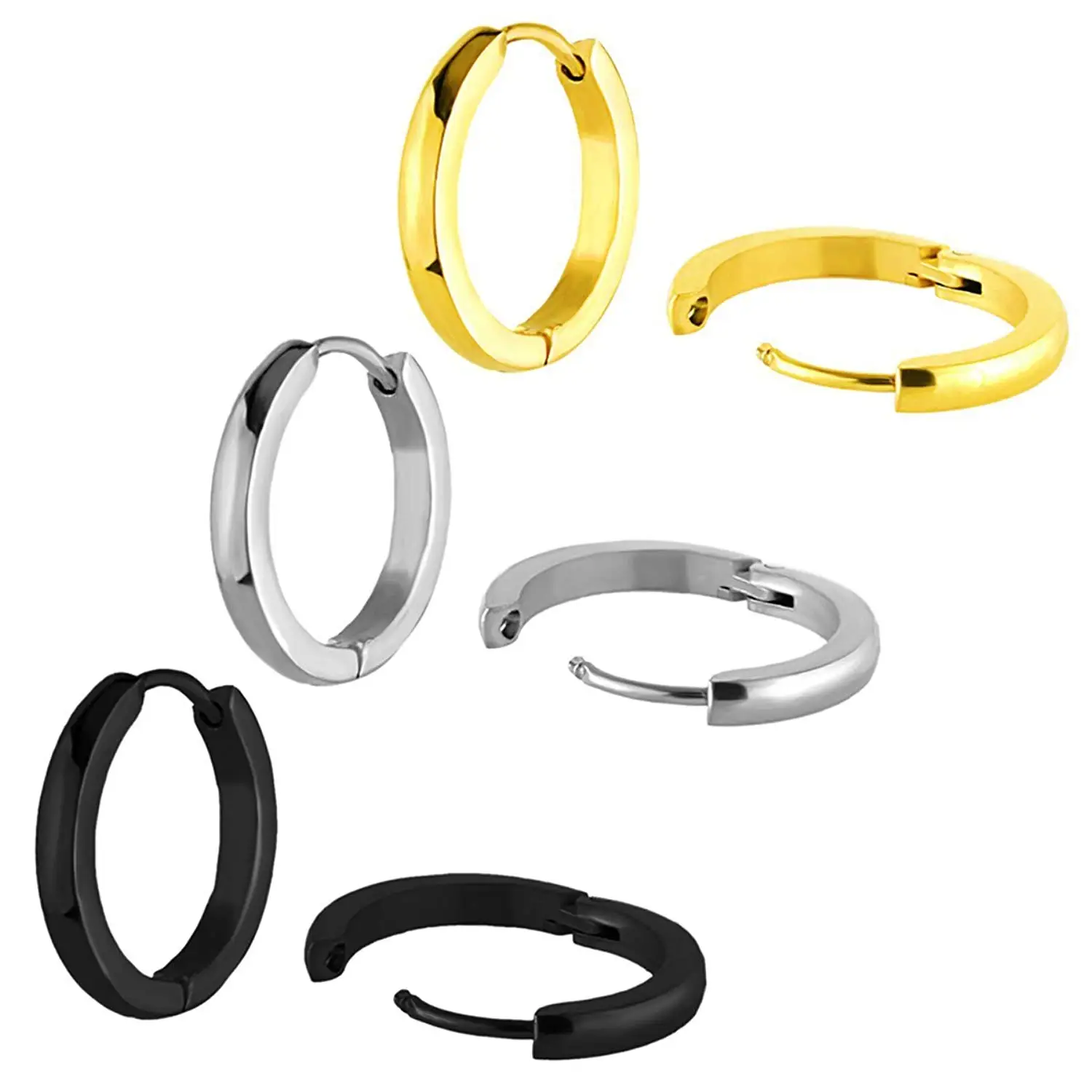 16 Gauge Tragus Earrings Find Deals Get Quotations Steel Delicate Tiny Huggie Hoop Tragus Earrings For Cartilage Piercing Mens Womens 6 12pc 9