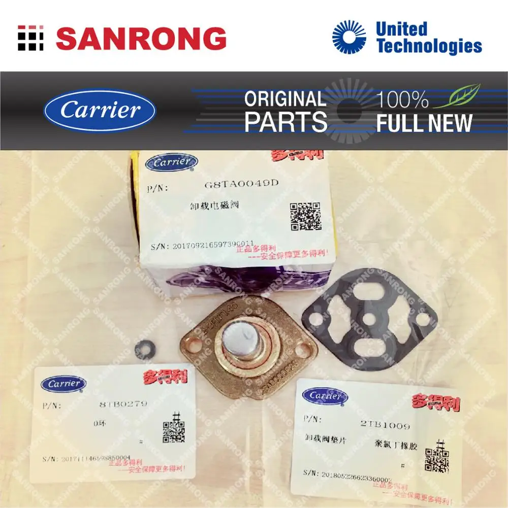 Carrier Carlyle Spare Parts G8ta0049d Unloader Valve With 2tb1009