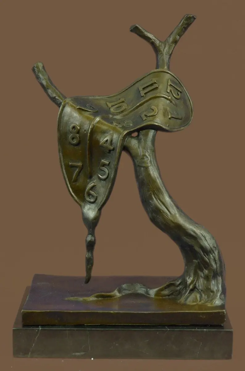Buy HandmadeEuropean Bronze Sculpture Signed 