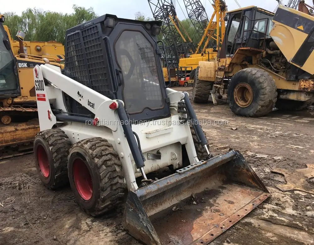 Good Quality Used Bobcat Skid Steer Loader S300 For Sale/ Bobcat Loader