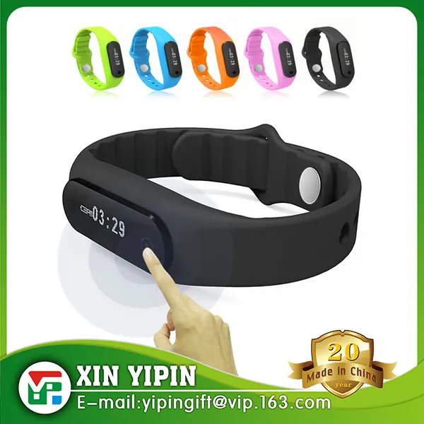 waterproof pedometer watch touch screen Bluetooth E06 smart bracelet