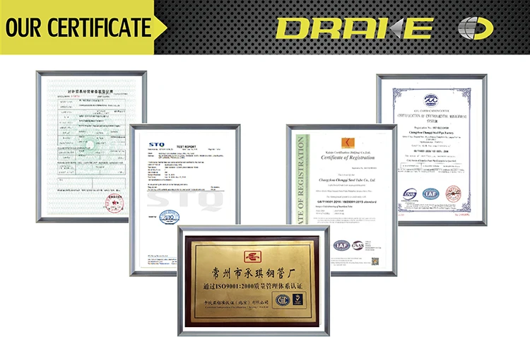 our certificate(750)