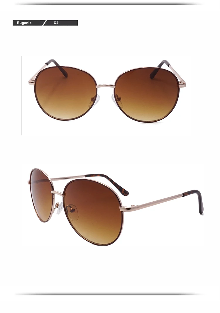 EUGENIA lentes de sol UV400 CE Custom Logo Aviation Pilot Trendy Metal Kids Sunglasses 2021