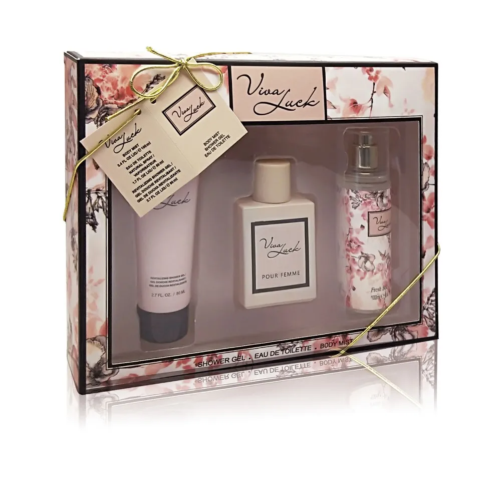 Wholesale Private Label Gift Set Viva Luck Perfumes Fragrances For Men ...