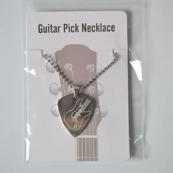 Dedo Music Custom Guitar Picks / Guitar Pick Necklace / 5 String Bass