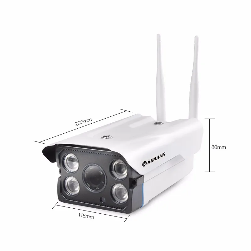 720P Wireless Security Camera System With SD Card 1.0 Megapixel Outdoor H.264 CCTV Onvif HD Security Wifi IP Camera