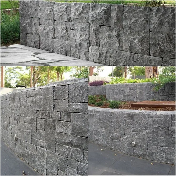 Tumbled Castle Stone Natural Limestone Ledge Stone For Outdoor Wall Stone
