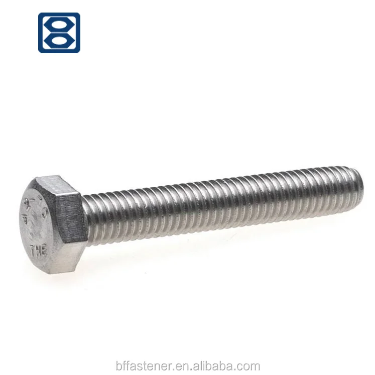Good Quality Din933 10.9 Bolts Stainless
