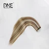 Human hair toupee for women skin weft indian wefts