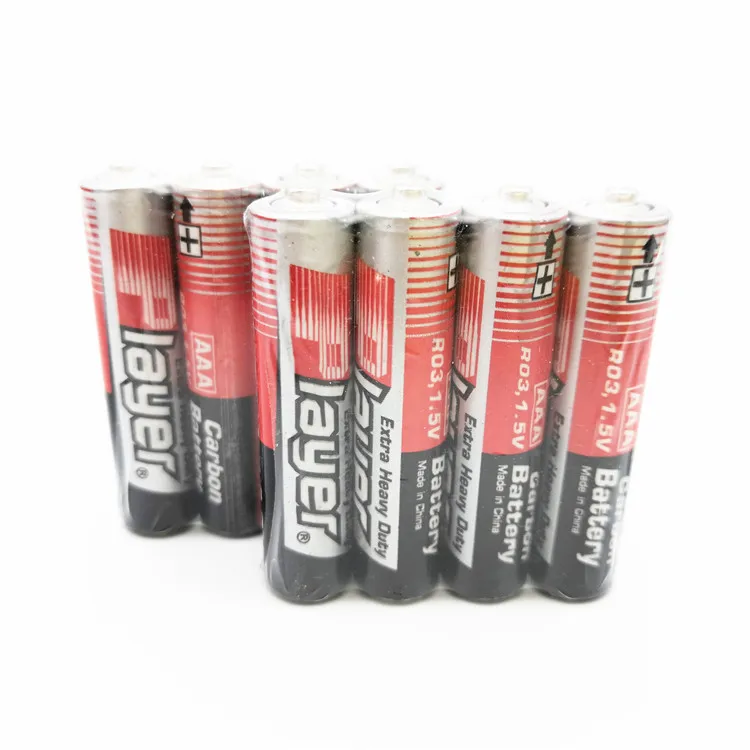 R03,Aaa,Um-4,Hot Sale,1.5v Primary Super Power Carbon Dry Batteries For ...