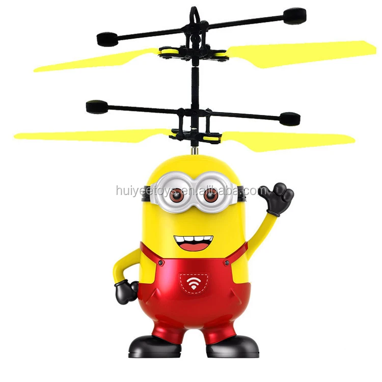 Ucan Helikopter Cocuk Oyuncak Hareket Sensoru Sevimli Sari Mini Karikatur Figurleri Ufo Led Asagi Isik Drone Oyuncaklar Orumcek Adam Superman Buy Ucan Top Helikopter Cocuk Oyuncak Hareket Sensoru Mini Rc Ufo