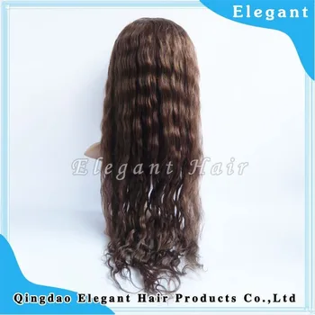 Factory Price Full Silk Top Wavy Hair Female Wig 100 Malaysian