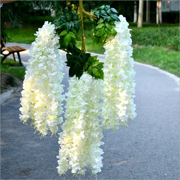 Cheap Wholesale Wedding Decorative Wisteria Hanging Flower - Buy