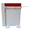 white metal hardware and tool sample accessories display stand shelf with hooks