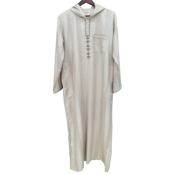 Wholesale Men Thobe Moroccan Kaftan For Men Clothing 